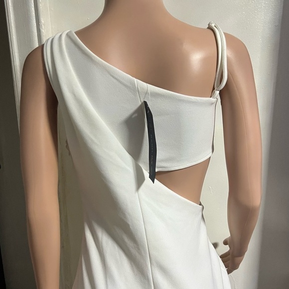 NWT RACHEL Rachel Roy Women’s Cutout One Shoulder Maxi Gown - Picture 8 of 13